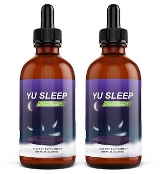 Yu Sleep supplement bottle